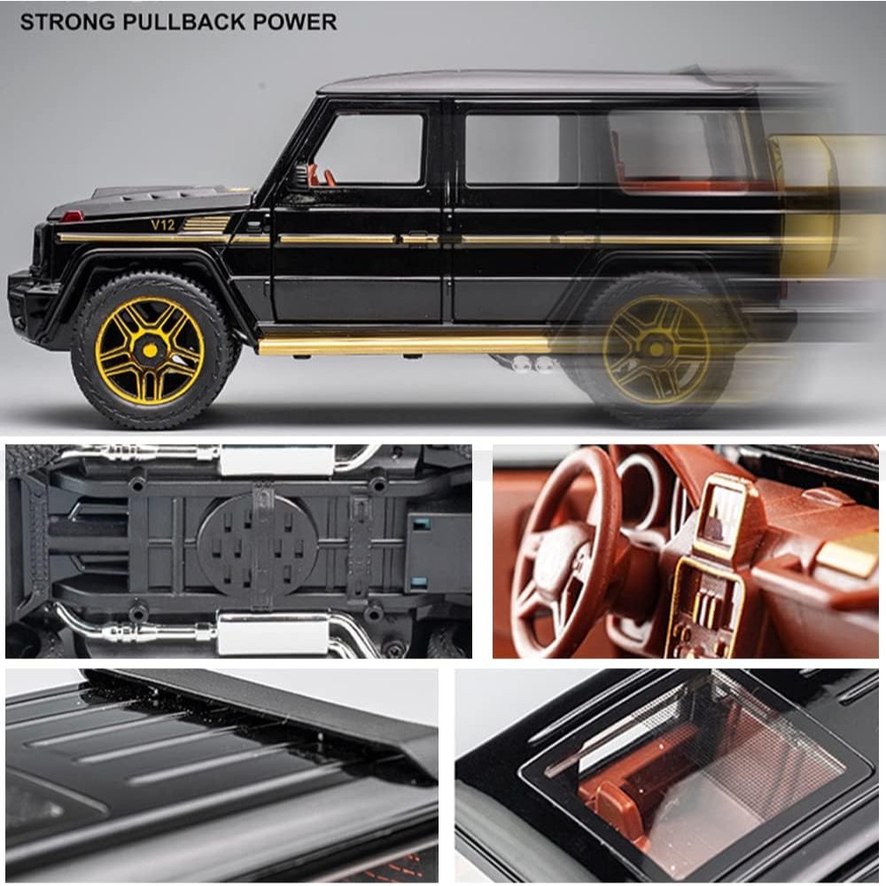 1:24 MERCEDES BENZ G63 ALLOY DIECAST MODEL