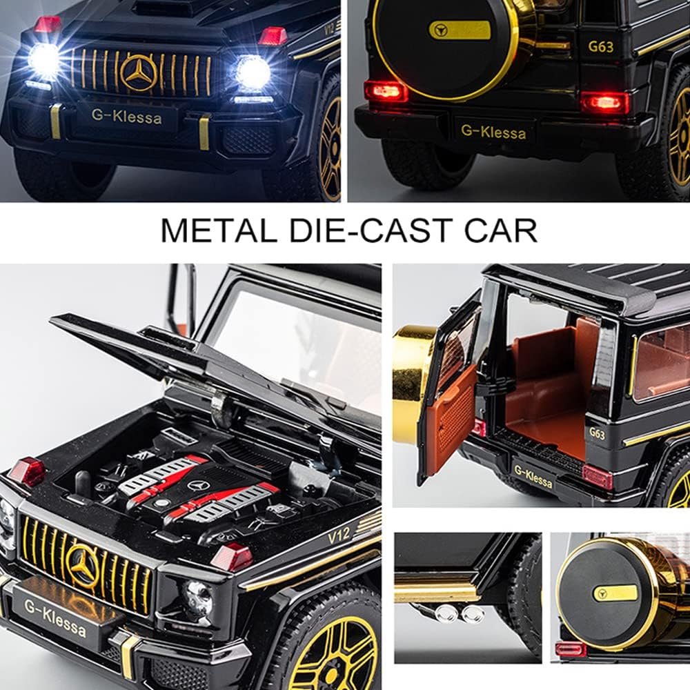 1:24 MERCEDES BENZ G63 ALLOY DIECAST MODEL