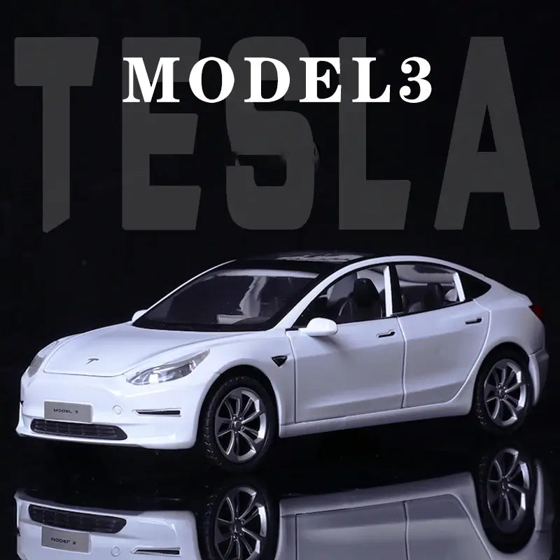 Tesla model discount 3 diecast model
