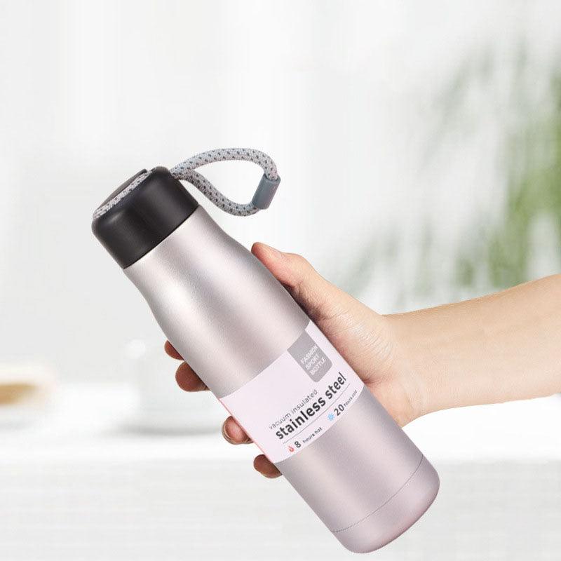 FASHION SPORTS STAINLESS STEEL WATER BOTTLE