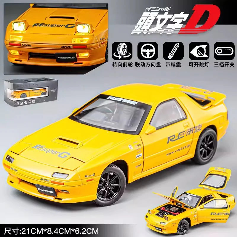 1:24 MAZDA RX7 ALLOY DIECAST MODEL