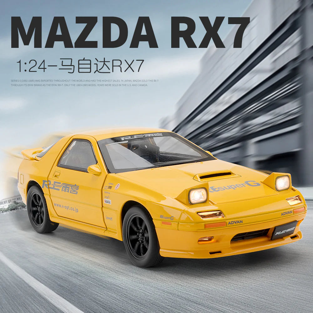 1:24 MAZDA RX7 ALLOY DIECAST MODEL