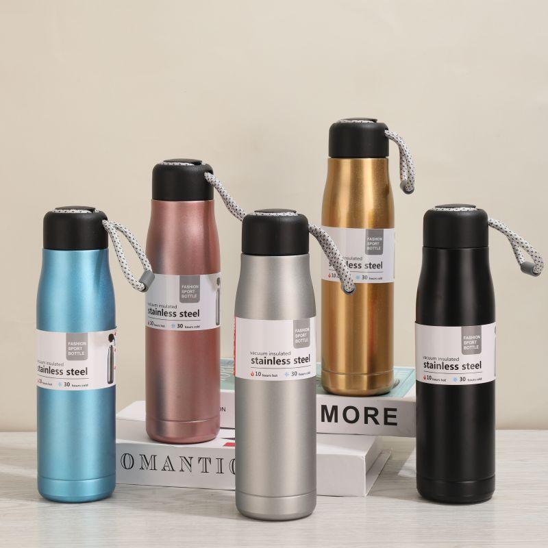 FASHION SPORTS STAINLESS STEEL WATER BOTTLE