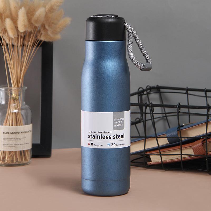 FASHION SPORTS STAINLESS STEEL WATER BOTTLE