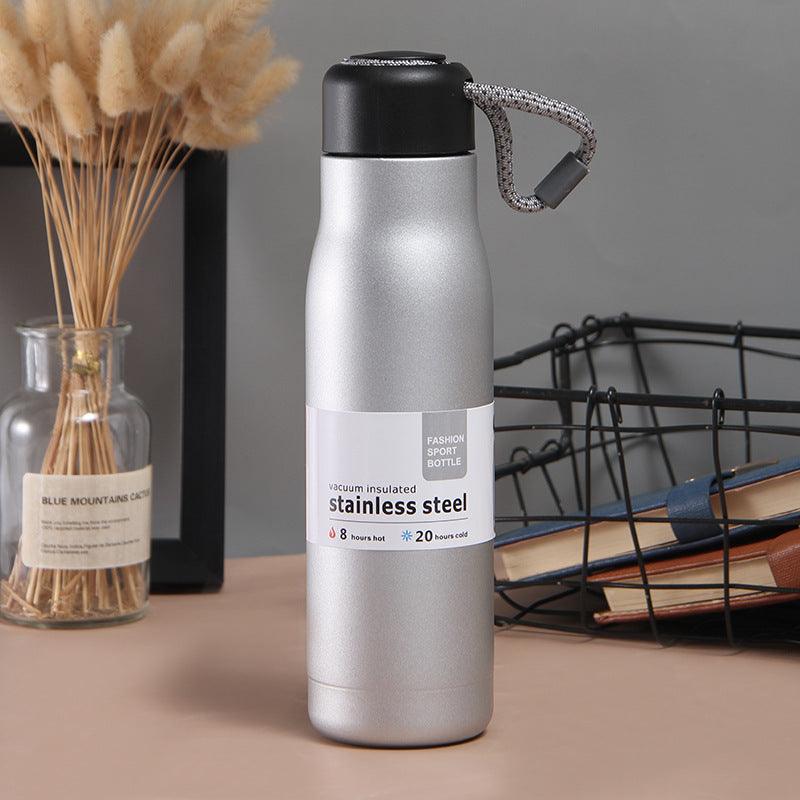 FASHION SPORTS STAINLESS STEEL WATER BOTTLE