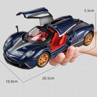 Thumbnail for 1:24 PAGANI HUAYRA SUPER CAR ALLOY DIECAST MODEL