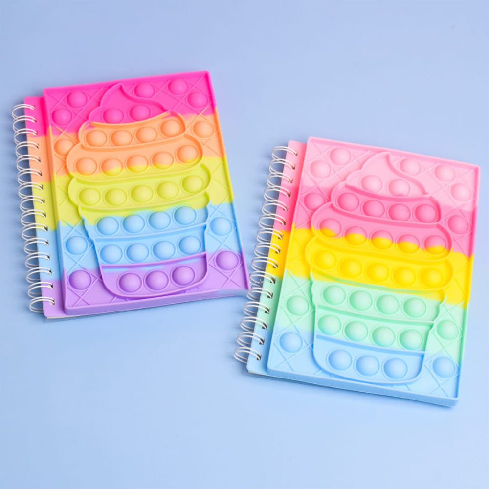 CUTE POP IT NOTEBOOK DIARY