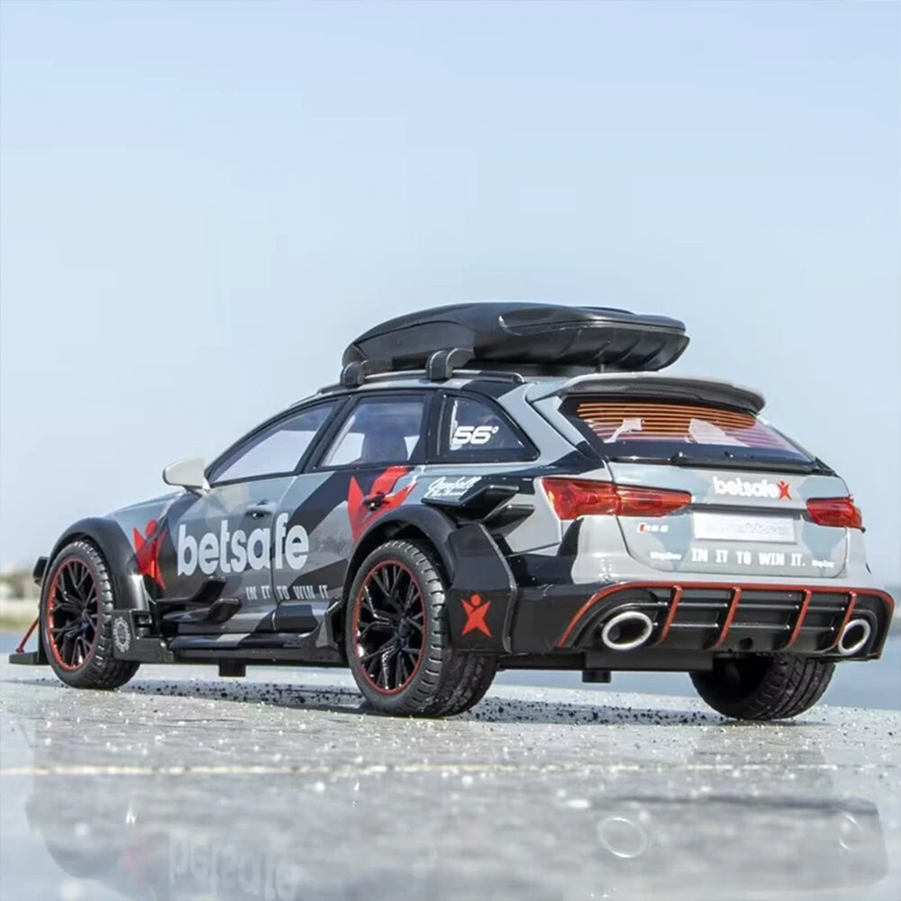 1:24 AUDI RS 6 QUATTRO  ALLOY DIECAST MODEL