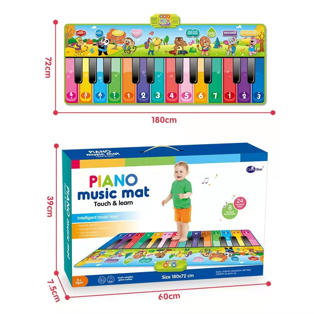 ELECTRONIC TOUCH AND LEARN CHILDREN’S MUSIC PIANO MAT