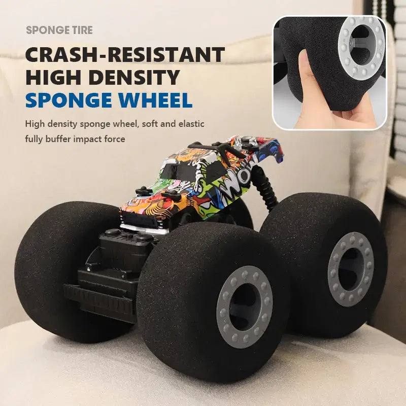 RC STUNT BIG SPONGE TYRE DRIFT CAR