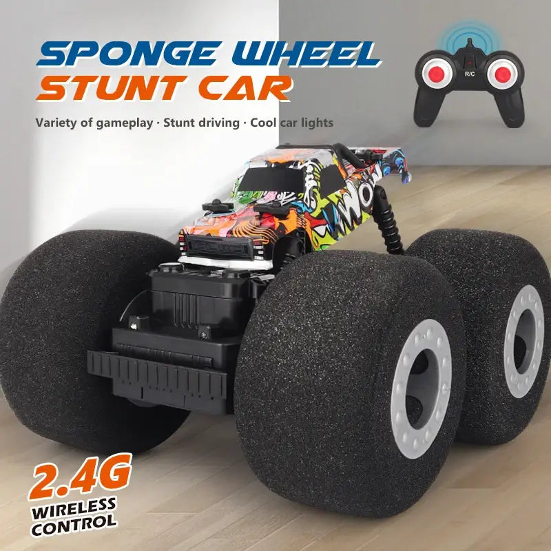 RC STUNT BIG SPONGE TYRE DRIFT CAR