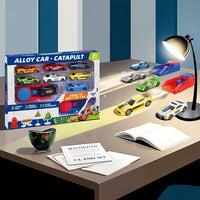 Thumbnail for KIDS ALLOY RACING CAR LAUNCHER SET WITH ACCESSORIES