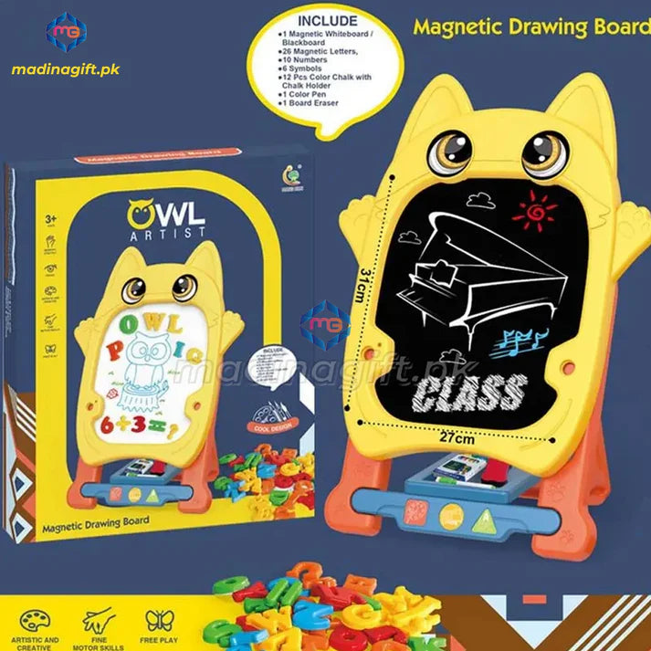 OWL ARTIST MAGNETIC DRAWING BOARD