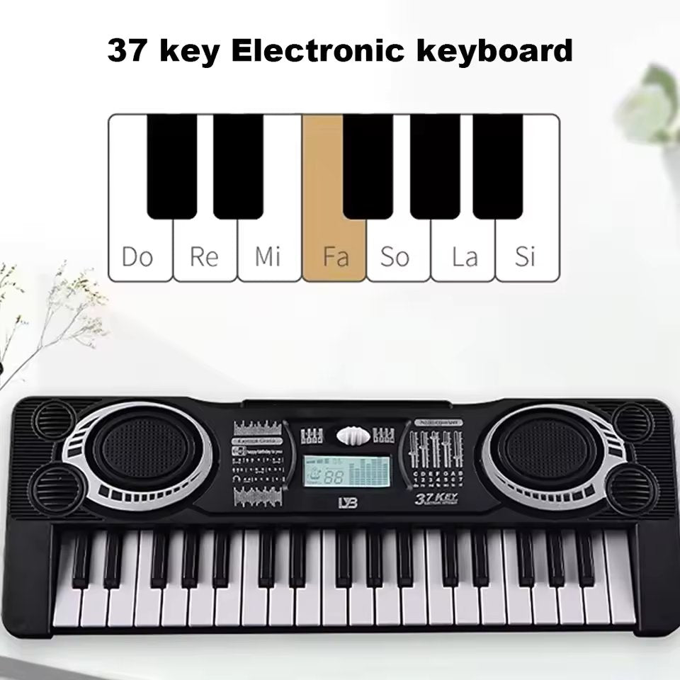 37 KEYS PORTABLE ELECTRONIC PIANO WITH LED DISPLAY
