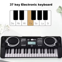 Thumbnail for 37 KEYS PORTABLE ELECTRONIC PIANO WITH LED DISPLAY