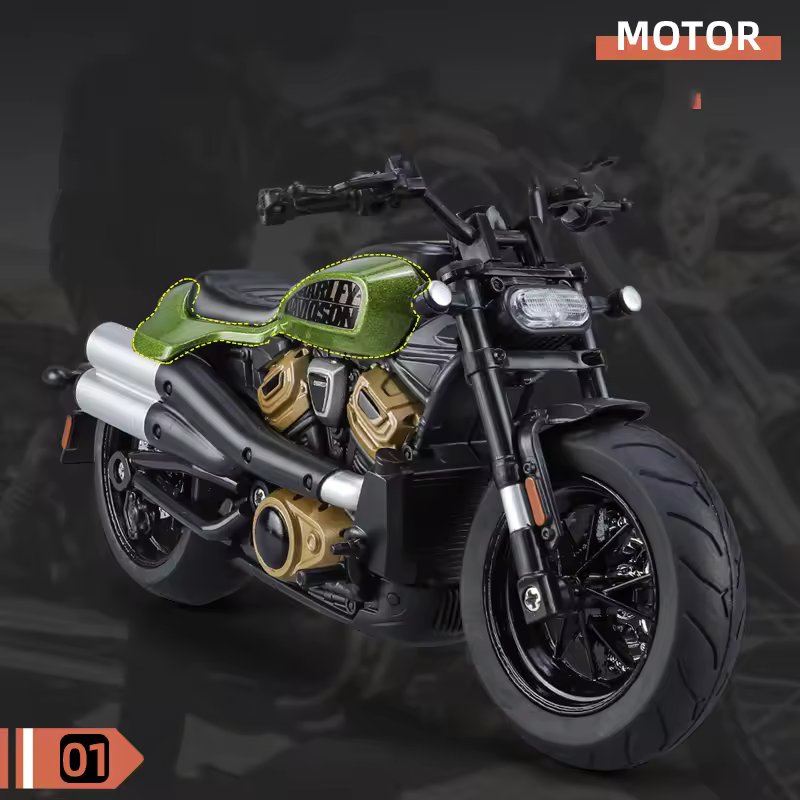 1:12 HARLEY DAVIDSON ALLOY DIECAST MODEL