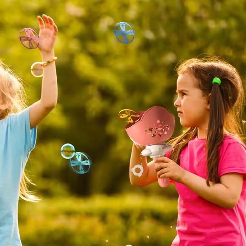 UFO SHAPE BAMBOO DRAGONFLY TOY