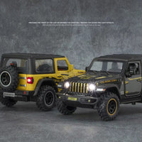 Thumbnail for 1:24 JEEPS WRANGLER RUBICON 1941 OFF-ROAD ALLOY DIECAST MODEL