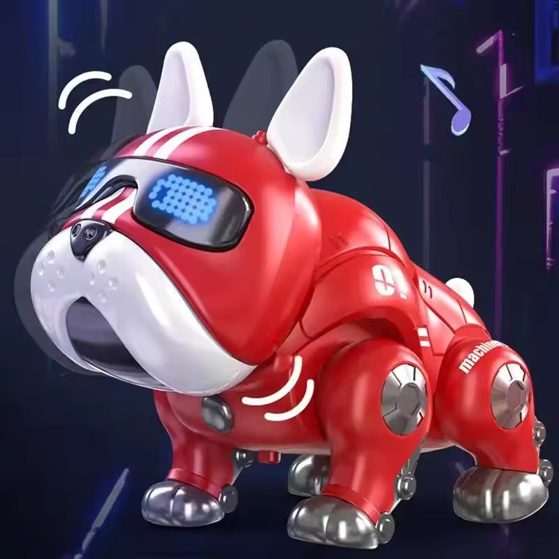 ELECTRIC ROBOT BULL DOG TOY