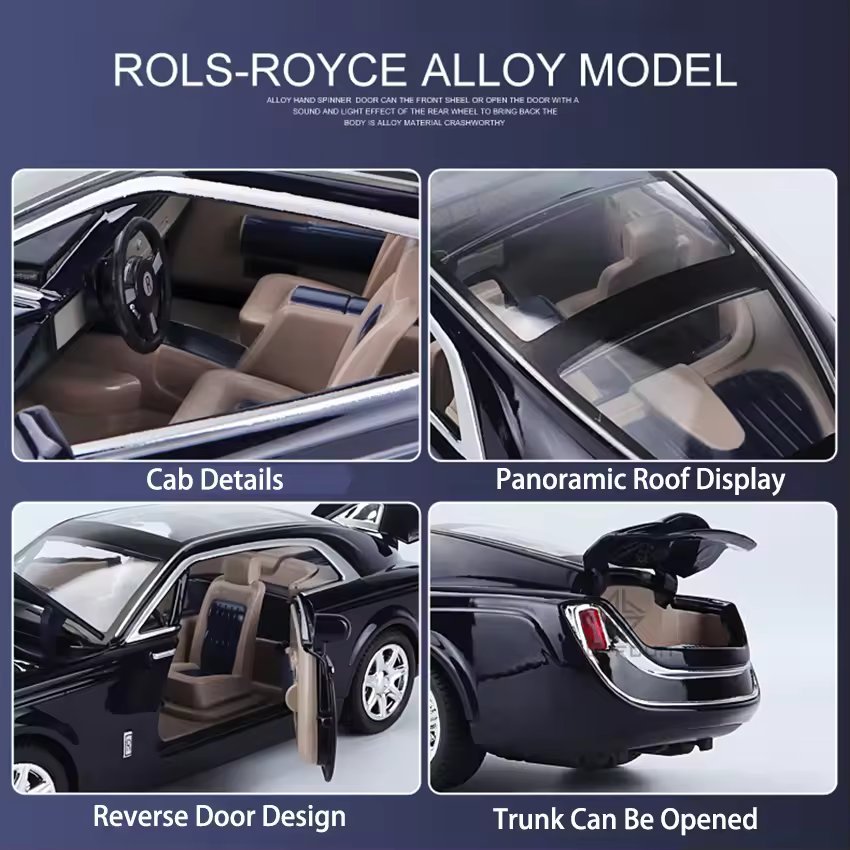 1:24 ROLLS ROYCE SWEPTAIL ALLOY DIECAST MODEL