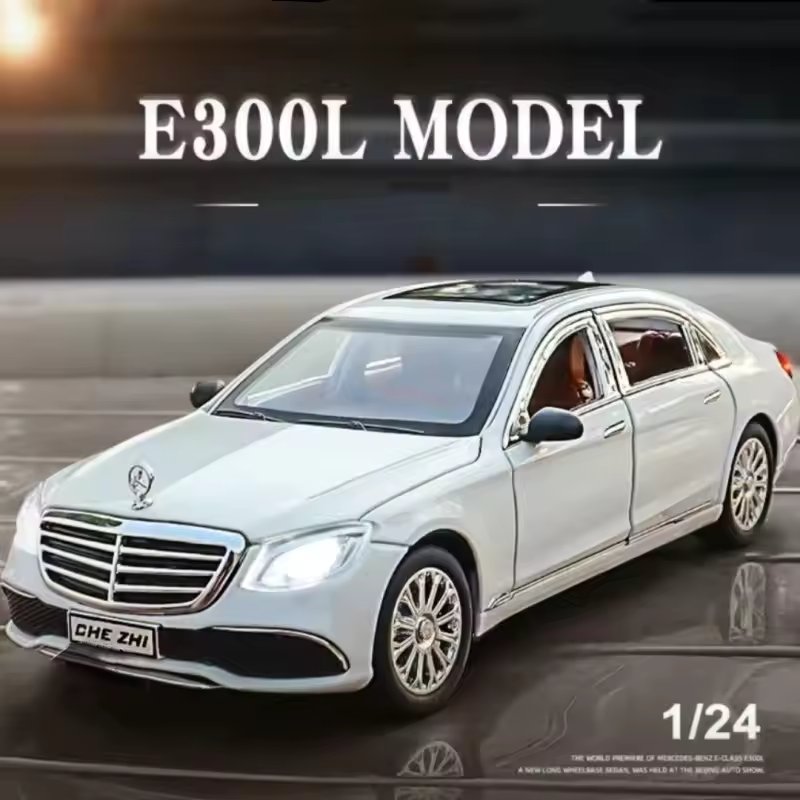 1:24 BENZ E300L ALLOY DIECAST MODEL