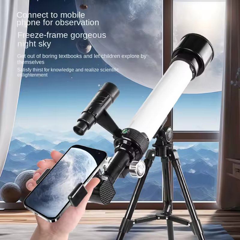 KIDS' ASTRONOMICAL TELESCOPE – EXPLORE THE STARS & PLANETS WITH EASE