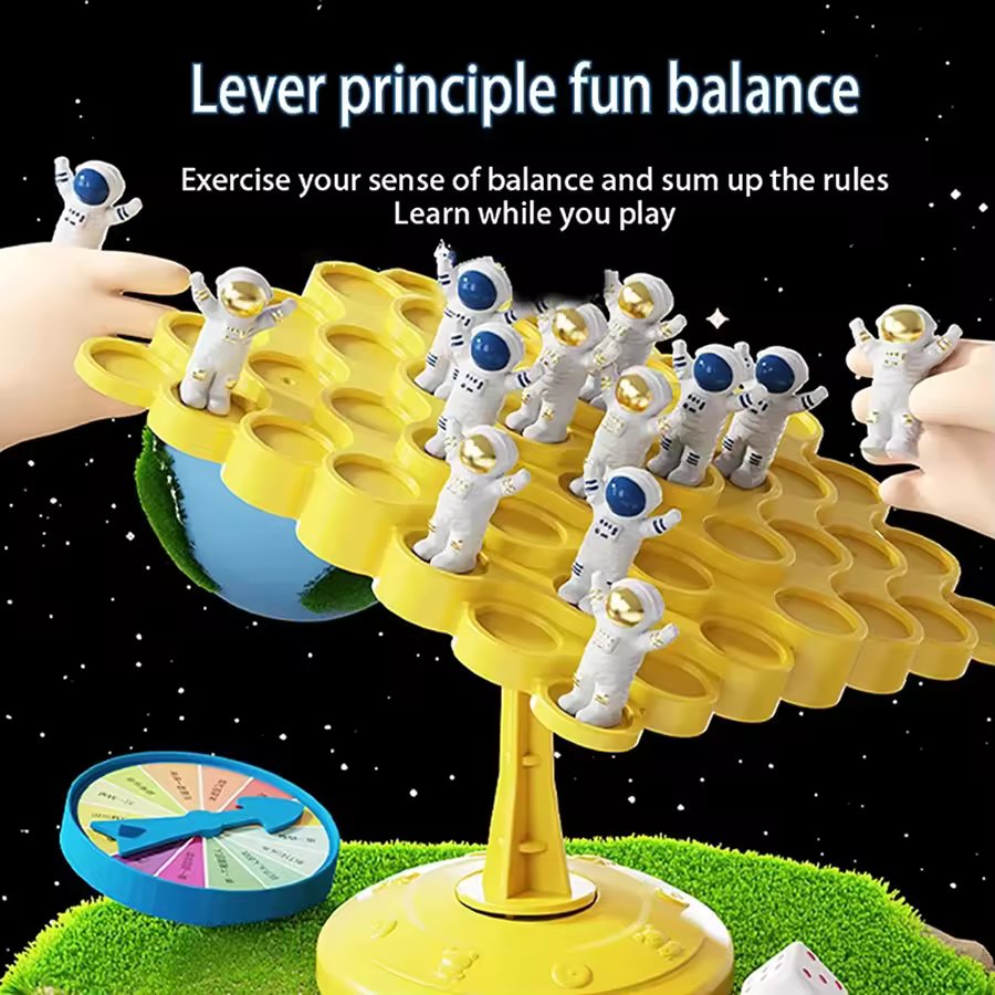 SPACEMAN BALANCING GAME - 60PCS