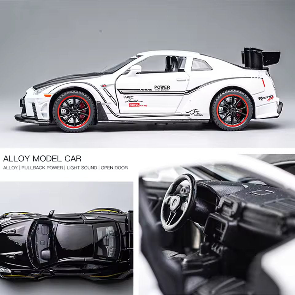 1:24 NISSAN GT-R35 ALLOY DIECAST MODEL