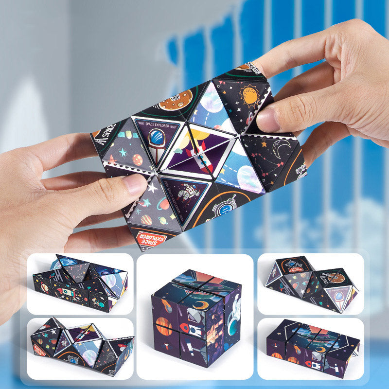 3D dimensional Variety Geometric Magic Cube