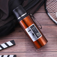 Thumbnail for PORTABLE SPORTS VACUUM STAINLESS STEEL WATER BOTTLE