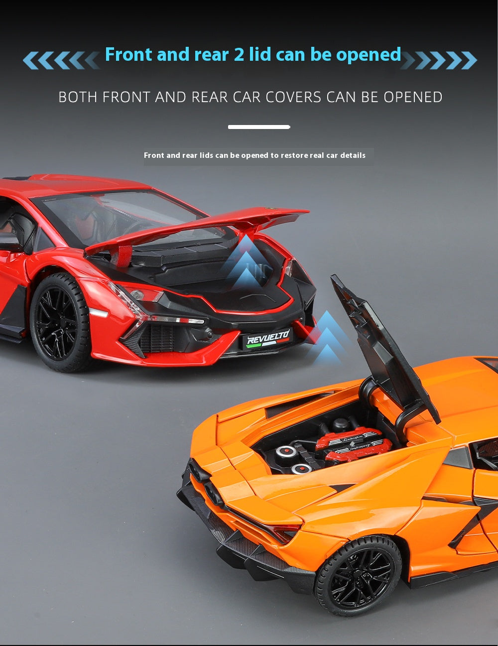 1:24 LAMBORGHINI REVUELTO ALLOY DIECAST MODEL