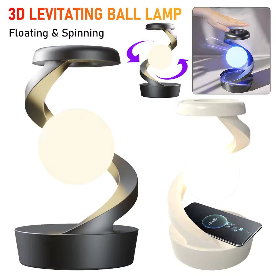 FLOATING & ROTATING LED MOON LAMP