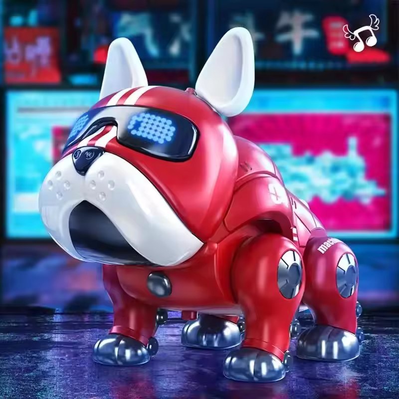 ELECTRIC ROBOT BULL DOG TOY