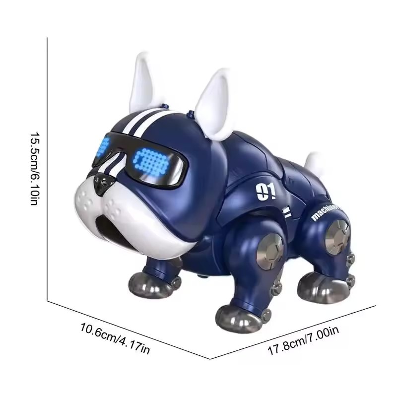 ELECTRIC ROBOT BULL DOG TOY