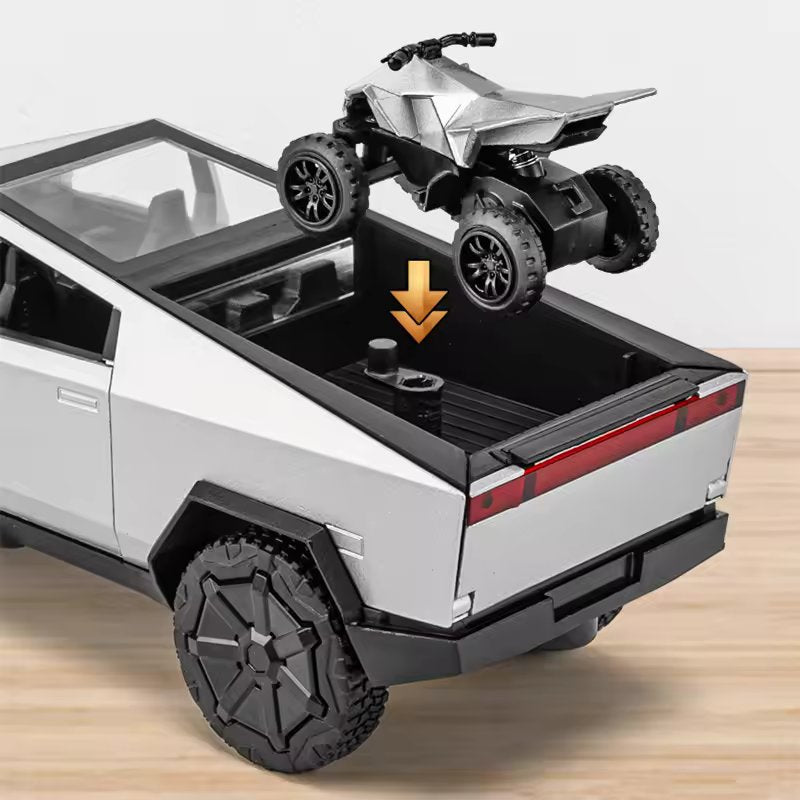 1:24 TESLA CYBERTRUCK PICKUP ALLOY DIECAST MODEL