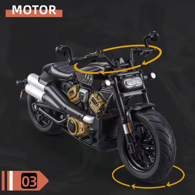 1:12 HARLEY DAVIDSON ALLOY DIECAST MODEL
