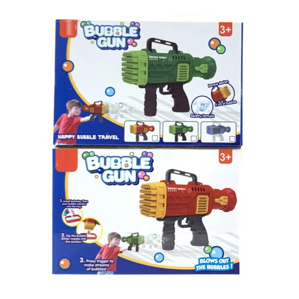 25 HOLE BUBBLE GUN TOY
