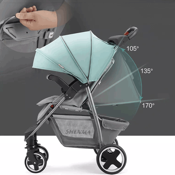 SHENMA LIGHT WEIGHT COMPACT FOLDABLE BABY STROLLER