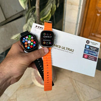 Thumbnail for WEARFIT HK9 ULTRA 2 CHATGPT AMOLED SMART WATCH 49MM WIRELESS CHARGING BLUETOOTH CALL MEN LOCAL MUSIC SMARTWATCH 2024