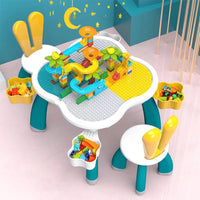 Thumbnail for MULTIFUNCTIONAL KIDS ACTIVITY TABLE AND CHAIR