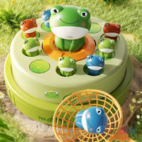 Thumbnail for KIDS CATCHING FROG TURNTABLE BOUNCE CATCH GAME