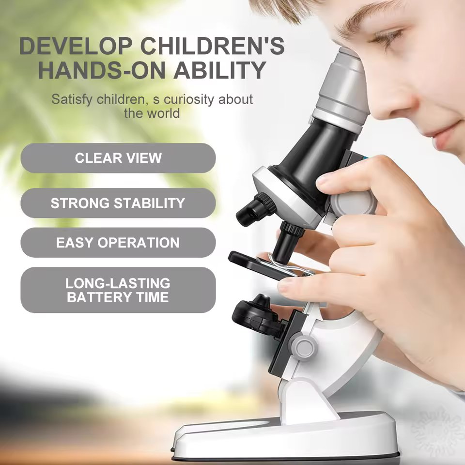KIDS OPTICAL SCIENCE MICROSCOPE