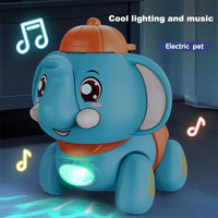 Thumbnail for MUSICAL ELEPHANT CRAWLING TOY