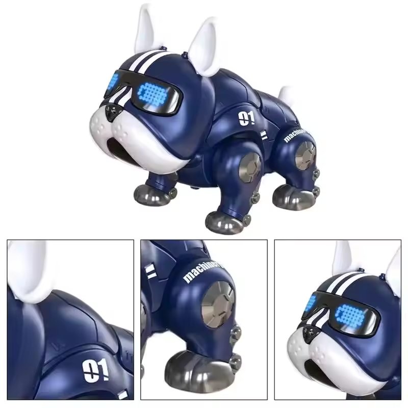 ELECTRIC ROBOT BULL DOG TOY