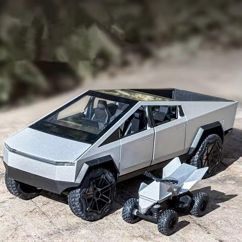 1:24 TESLA CYBERTRUCK PICKUP ALLOY DIECAST MODEL