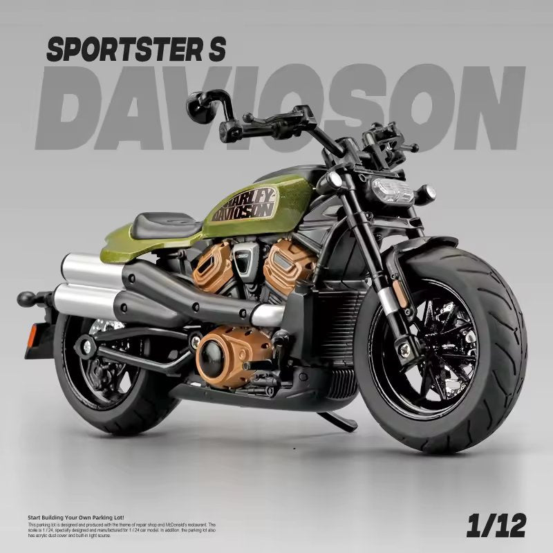 1:12 HARLEY DAVIDSON ALLOY DIECAST MODEL