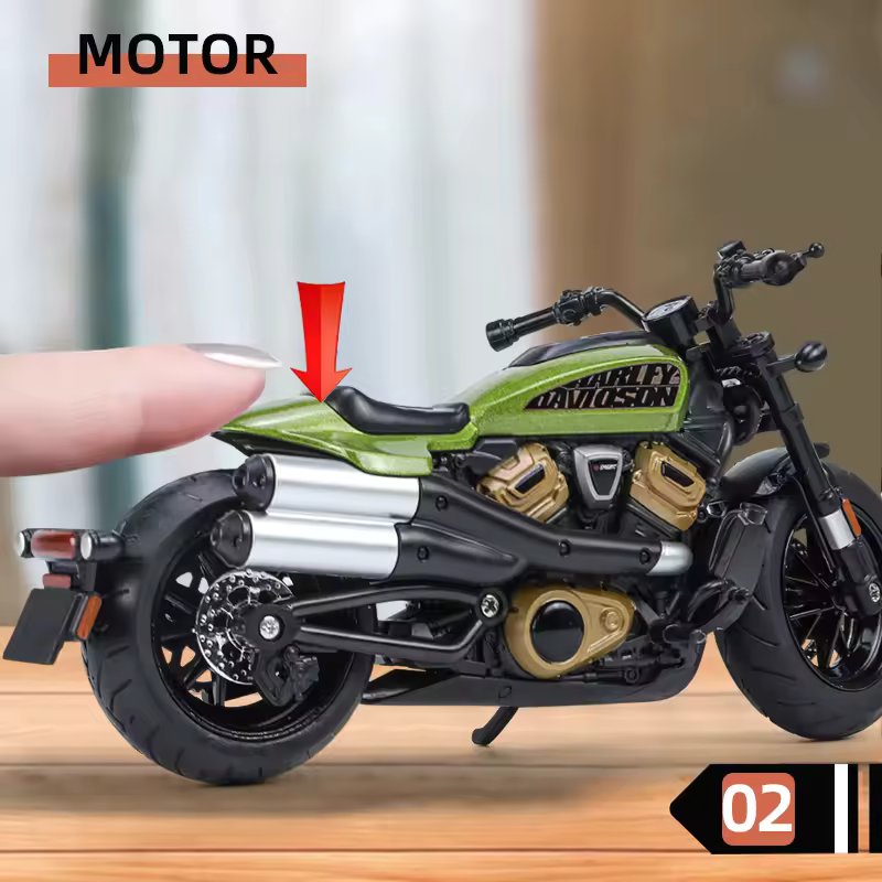 1:12 HARLEY DAVIDSON ALLOY DIECAST MODEL
