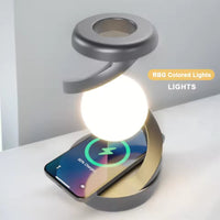 Thumbnail for FLOATING & ROTATING LED MOON LAMP