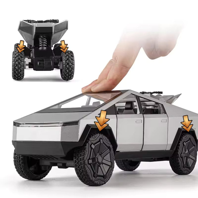 1:24 TESLA CYBERTRUCK PICKUP ALLOY DIECAST MODEL