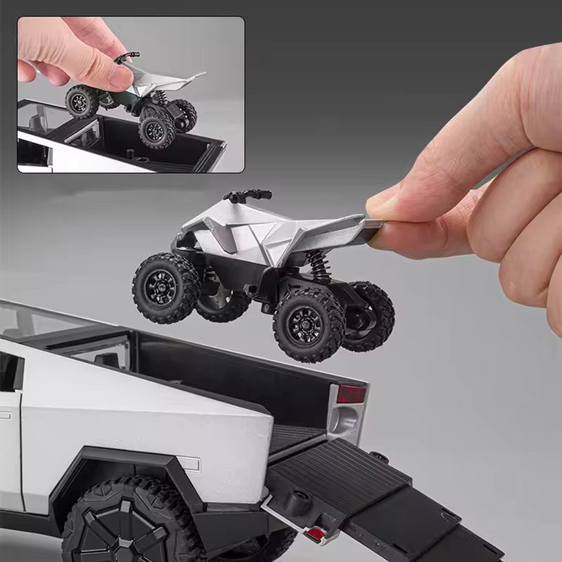 1:24 TESLA CYBERTRUCK PICKUP ALLOY DIECAST MODEL